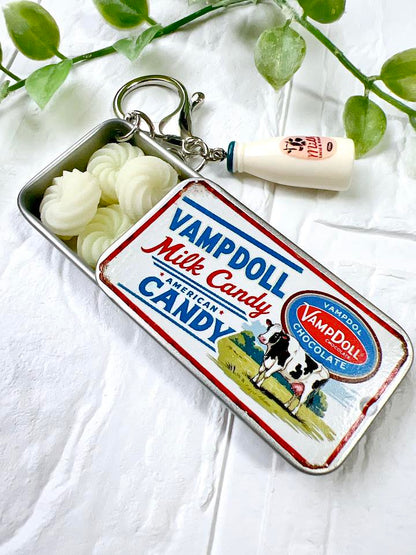 Candy Tin Bag Charm