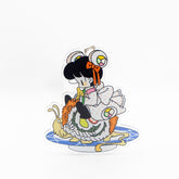 kumakoro x Hayashiuki Collaboration Acrylic Keychain3