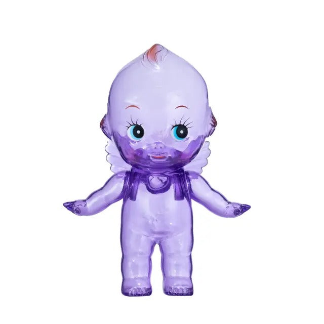 15ｃｍ　カラークリア　オビツキューピー　ムラサキ