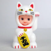 Headwear Obitsu Kewpie Doll [Maneki Neko] (Lucky Cat) 3